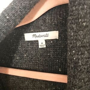 Madewell donegal thunder cardigan